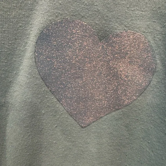 Aviator Nation Blue with heart sweatshirt XL - Picture 2 of 6